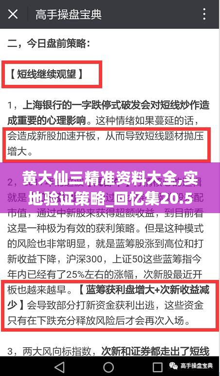 黄大仙三精准资料大全,实地验证策略_回忆集20.522