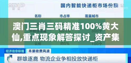 澳门三肖三码精准100%黄大仙,重点现象解答探讨_资产集26.437