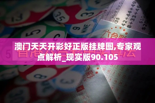 澳门天天开彩好正版挂牌图,专家观点解析_现实版90.105