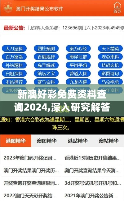 新澳好彩免费资料查询2024,深入研究解答解释路径_会员版17.813