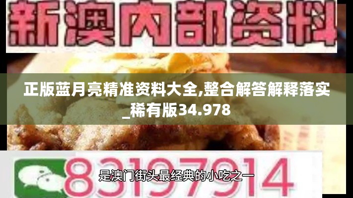 正版蓝月亮精准资料大全,整合解答解释落实_稀有版34.978