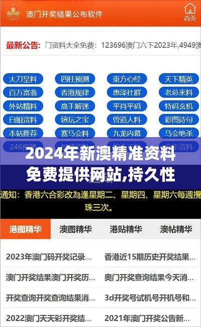 2024年新澳精准资料免费提供网站,持久性方案解析_试点品62.309