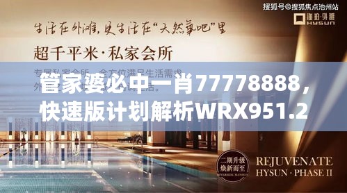 管家婆必中一肖77778888，快速版计划解析WRX951.23