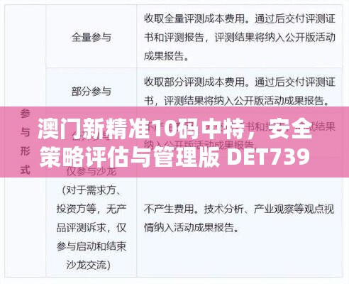 澳门新精准10码中特，安全策略评估与管理版 DET739.09