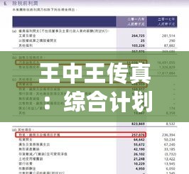 王中王传真：综合计划深度解析，先锋版仅需PAY59.97