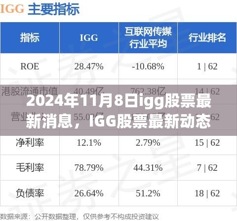 IGG股票最新动态，蜕变的力量与学习成就未来之路（2024年11月8日）