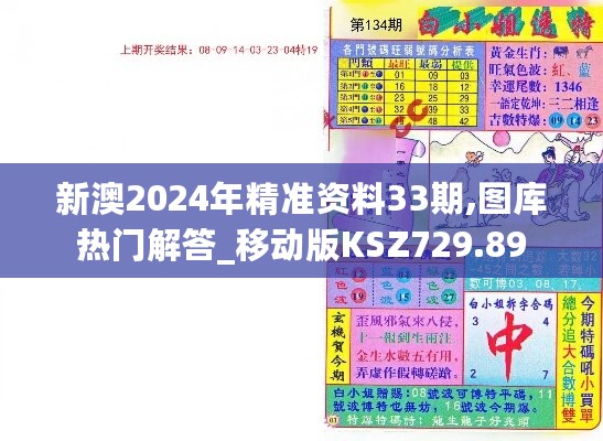 新澳2024年精准资料33期,图库热门解答_移动版KSZ729.89