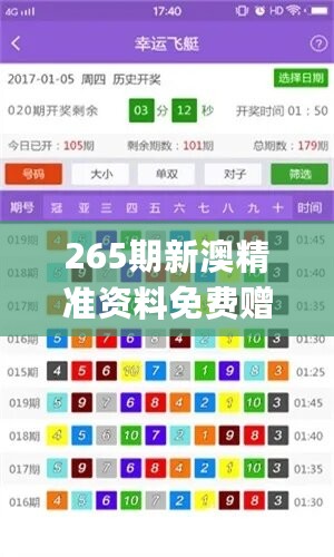 265期新澳精准资料免费赠送，决策辅助_敏捷版ETK972.92资料到位