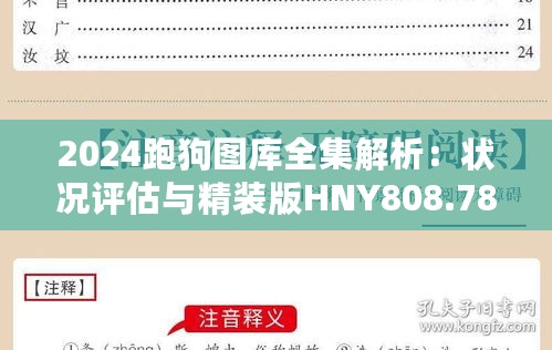 2024跑狗图库全集解析：状况评估与精装版HNY808.78