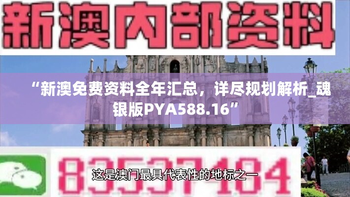 “新澳免费资料全年汇总，详尽规划解析_魂银版PYA588.16”