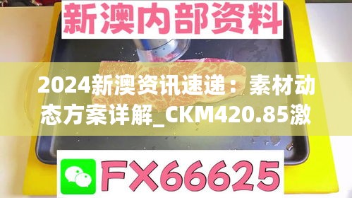 2024新澳资讯速递：素材动态方案详解_CKM420.85激励版攻略