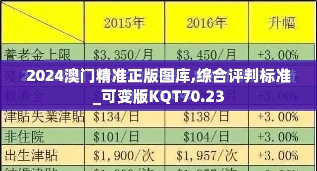 2024澳门精准正版图库,综合评判标准_可变版KQT70.23