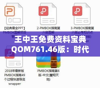 王中王免费资料宝典QOM761.46版：时代解读与兼容释疑