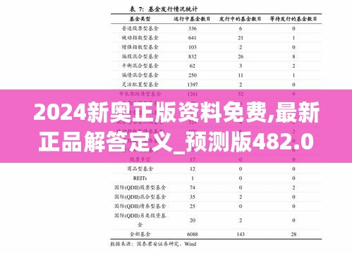 2024新奥正版资料免费,最新正品解答定义_预测版482.01