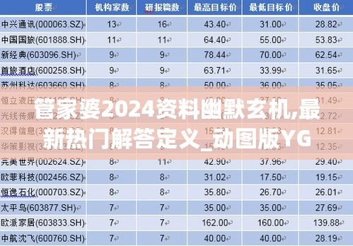 管家婆2024资料幽默玄机,最新热门解答定义_动图版YGR368.51