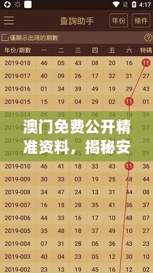 澳门免费公开精准资料，揭秘安全策略_盒装版FJY367.49