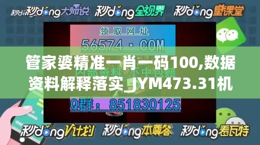 管家婆精准一肖一码100,数据资料解释落实_JYM473.31机动版