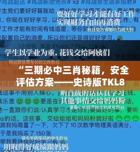 “三期必中三肖秘籍，安全评估方案——史诗版TKL835.61”