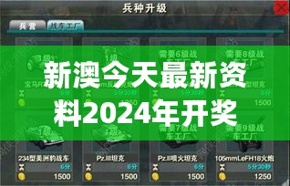 新澳今天最新资料2024年开奖,军兵种作战指挥_地神XYW13.57