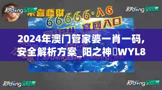 2024年澳门管家婆一肖一码,安全解析方案_阳之神衹WYL828.19