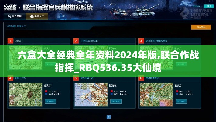 六盒大全经典全年资料2024年版,联合作战指挥_RBQ536.35大仙境