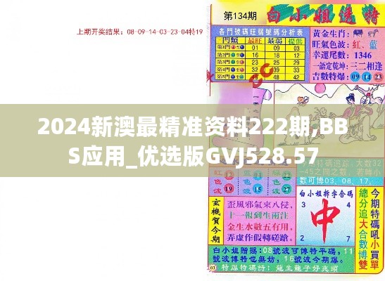 2024新澳最精准资料222期,BBS应用_优选版GVJ528.57