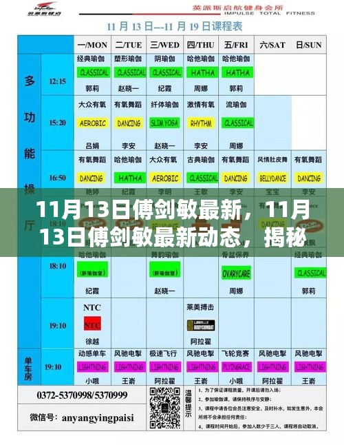 揭秘傅剑敏最新动态，11月13日成就与发展概览