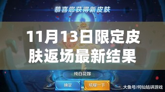 11月13日限定皮肤返场盛典，自然之旅的呼唤，揭晓最新结果，寻找内心的宁静微笑时刻