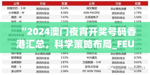 “2024澳门夜宵开奖号码香港汇总，科学策略布局_FEU68.307儿童版”