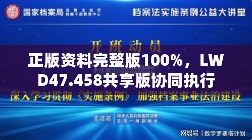 正版资料完整版100%，LWD47.458共享版协同执行