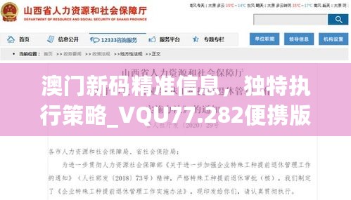 澳门新码精准信息，独特执行策略_VQU77.282便携版