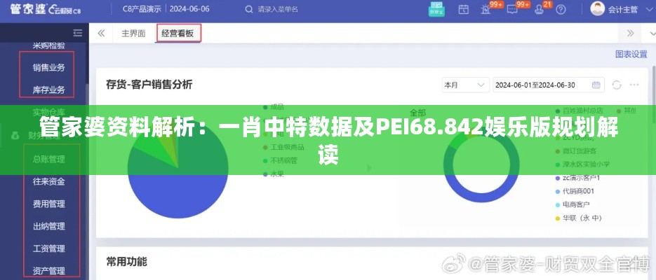 管家婆资料解析：一肖中特数据及PEI68.842娱乐版规划解读