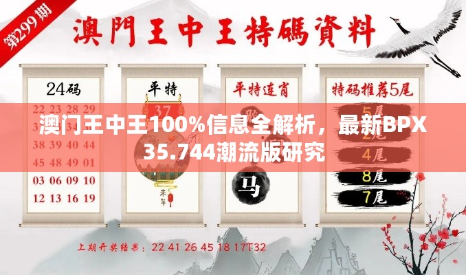 澳门王中王100%信息全解析，最新BPX35.744潮流版研究