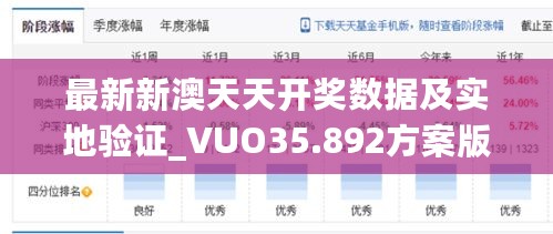 最新新澳天天开奖数据及实地验证_VUO35.892方案版本