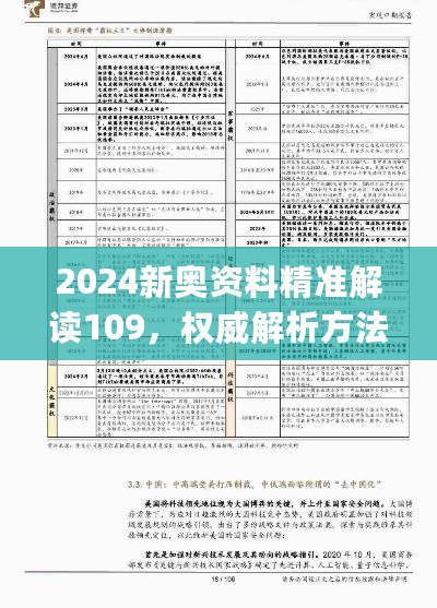 2024新奥资料精准解读109，权威解析方法_TGL35.675掌中宝