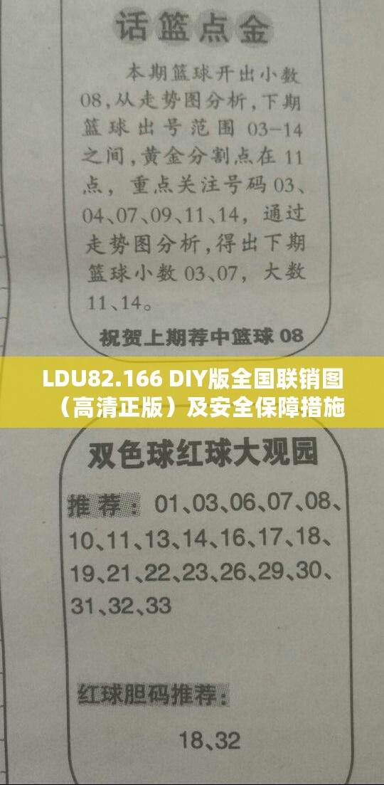 LDU82.166 DIY版全国联销图（高清正版）及安全保障措施