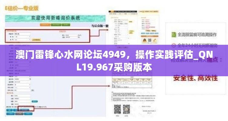 澳门雷锋心水网论坛4949，操作实践评估_QNL19.967采购版本