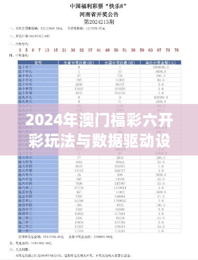 2024年澳门福彩六开彩玩法与数据驱动设计方案_QQQ11.385