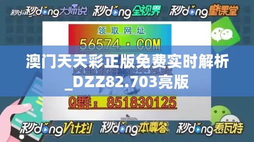 澳门天天彩正版免费实时解析_DZZ82.703亮版