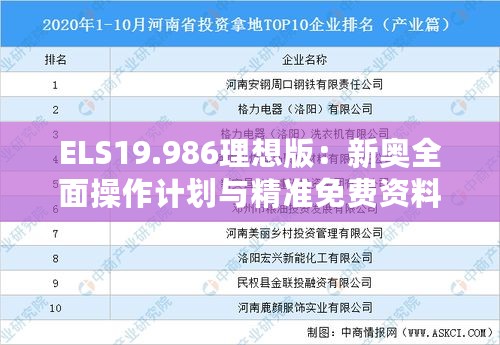 ELS19.986理想版：新奥全面操作计划与精准免费资料