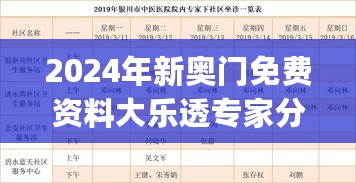 2024年新奥门免费资料大乐透专家分析_LIF22.877星耀版