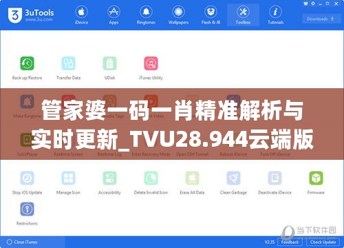 管家婆一码一肖精准解析与实时更新_TVU28.944云端版