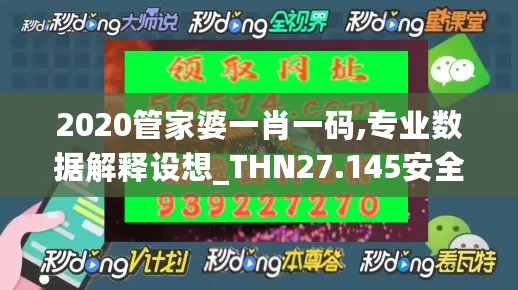 2020管家婆一肖一码,专业数据解释设想_THN27.145安全版