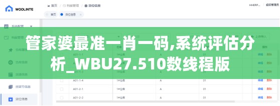 管家婆最准一肖一码,系统评估分析_WBU27.510数线程版