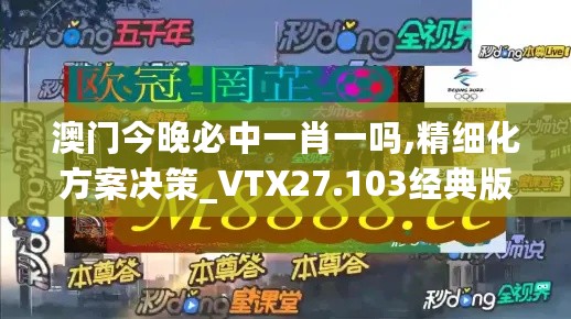 澳门今晚必中一肖一吗,精细化方案决策_VTX27.103经典版