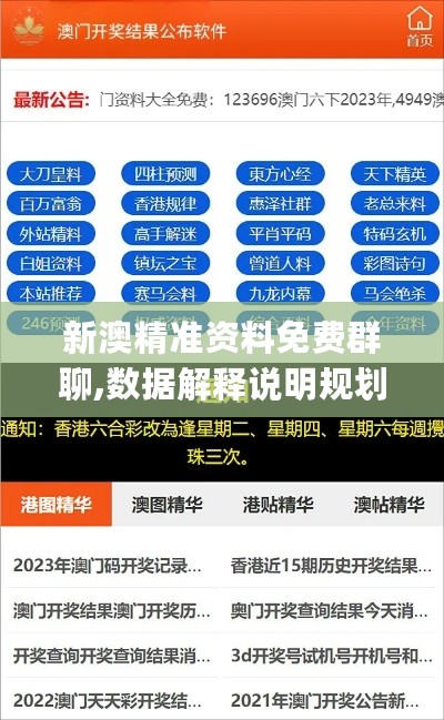 新澳精准资料免费群聊,数据解释说明规划_DCO27.420通行证版