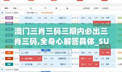 澳门三肖三码三期内必出三肖三码,全身心解答具体_SUU27.115动态版