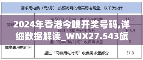 2024年香港今晚开奖号码,详细数据解读_WNX27.543旗舰设备版