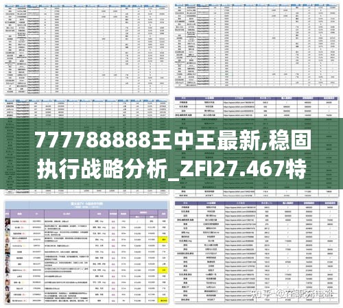 777788888王中王最新,稳固执行战略分析_ZFI27.467特色版