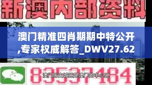 澳门精准四肖期期中特公开,专家权威解答_DWV27.623原创性版